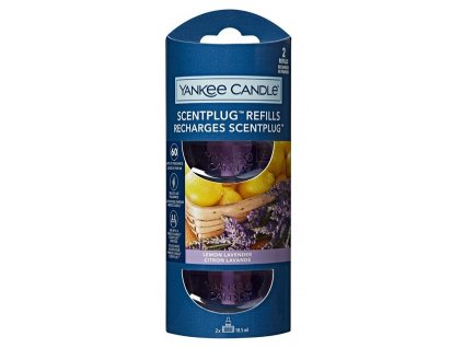 Yankee Candle Lemon Lavender náplň pro vůně do elektrické zásuvky, 2x 18,5ml