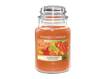 Yankee Candle Autumn leaves, 623 g classic velký