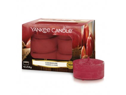 Yankee Candle čajové svíčky Moštárna 12 x 9,8 g