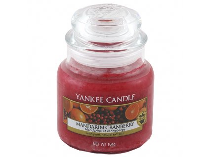 Yankee Candle Mandarinky s brusinkami, 104 g classic malý