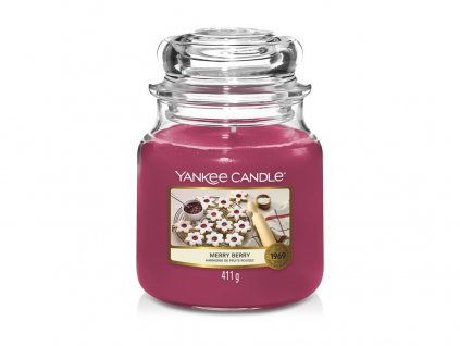 Yankee Candle Merry berry, 410 g classic střední