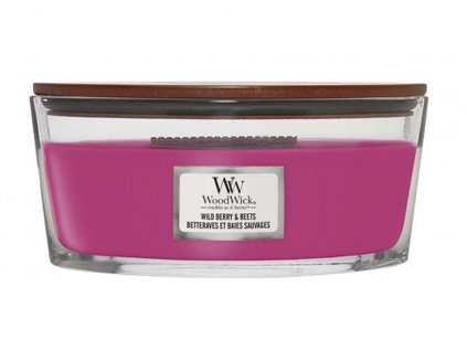 Svíčka dekorativní váza WoodWick Wild berry & beets 453.6 g