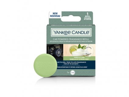 Yankee Candle Vanilla Lime difuzér do zapalovače, náplň