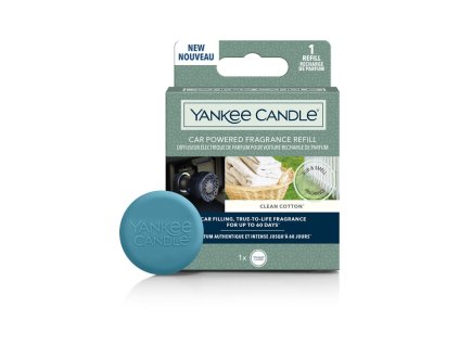 Yankee Candle Clean Cotton difuzér do zapalovače, náplň