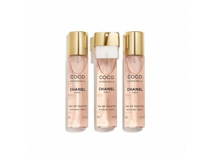 Chanel Coco Mademoiselle EDT toaletní voda dámská 3x20 ml NÁPLŇ