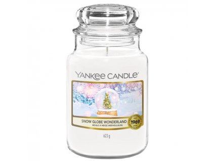 YANKEE CANDLE SNOW GLOBE WONDERLAND