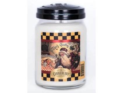 Candleberry MerryChristmas white