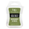 Vonný vosk WoodWick 22 g Bergamot a bazalka