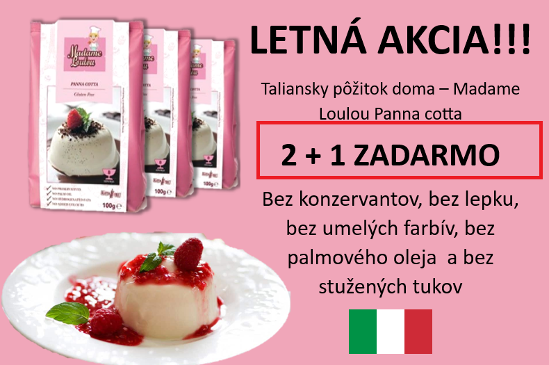 Akcia panna cotta