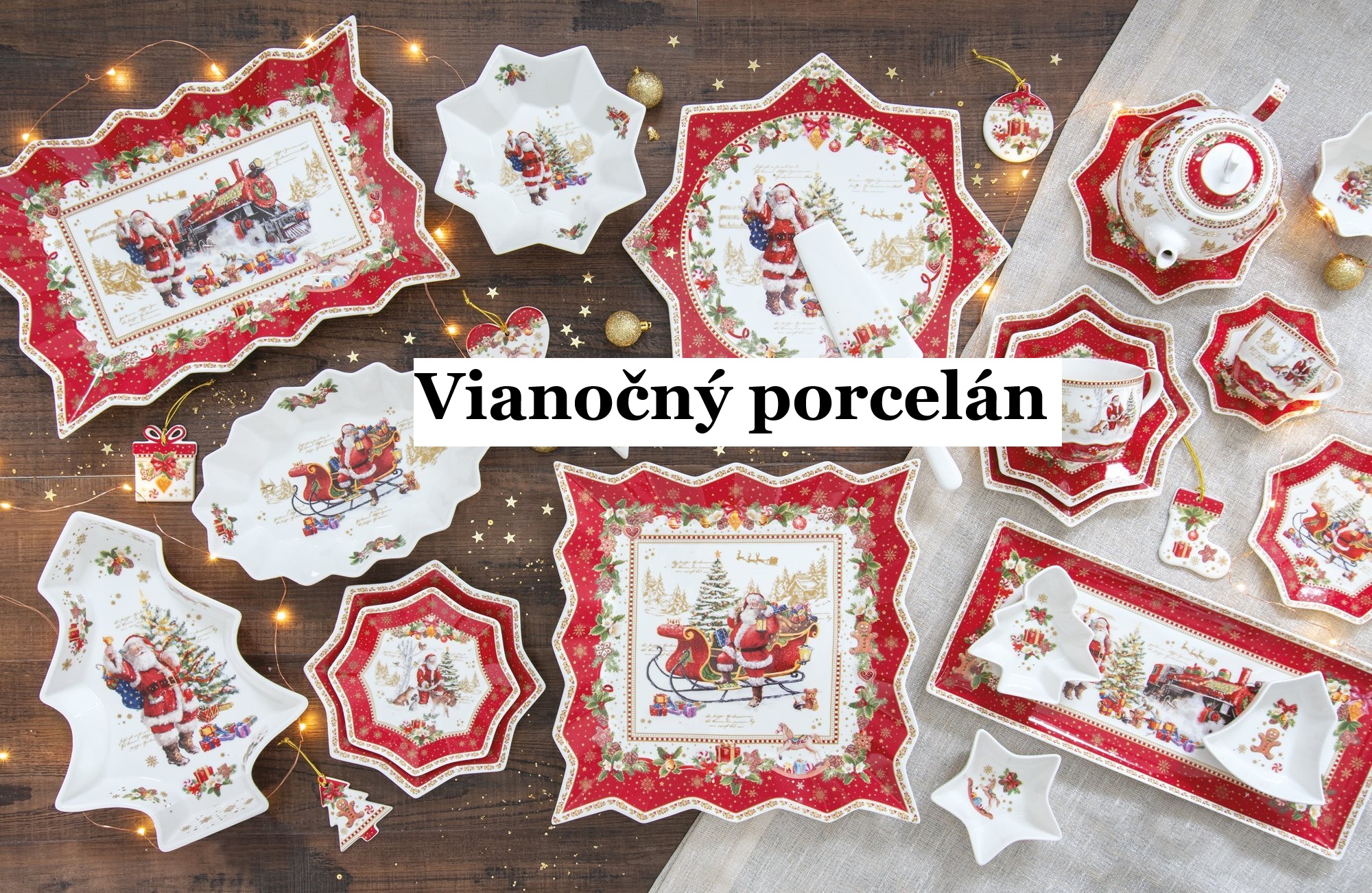 Vianočný porcelán novinky