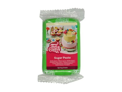 FunCakes zelený fondant SPRING GREEN 250g