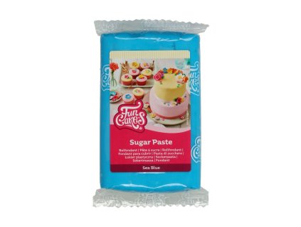 FunCakes morský modrý fondant 250g (Sea Blue)