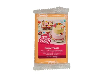 FunCakes oranžový fondant 250g (Tropical Orange)