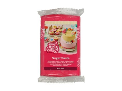 AKCIA: FunCakes poťahová hmota 250g - cyklámenová HOT PINK