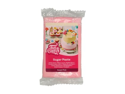 FunCakes ružový fondant 250g (Sweet Pink)