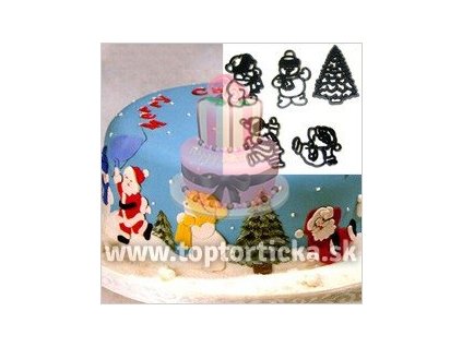 PC Mikuláš a snehuliak set (Santa - Snowman set)