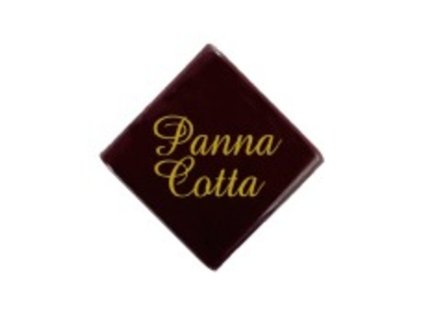 Čokoládová dekorácia Panna Cotta 10ks