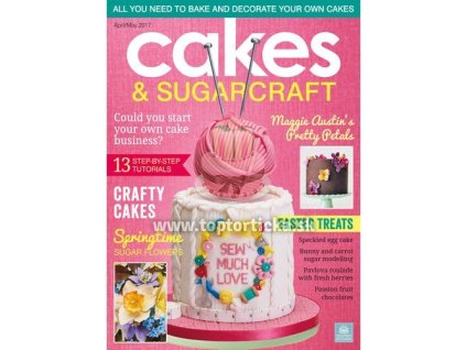 Časopis Cakes & Sugarcraft April/Máj 2017 (Issue 139)