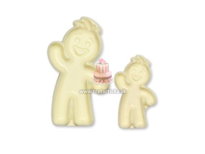 JEM vykrajovačka sada 2ks - Medovníková postavička (JEM Pop It Gingerbread Man)