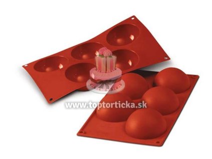 Silikomart silikónová forma pologule SF001
