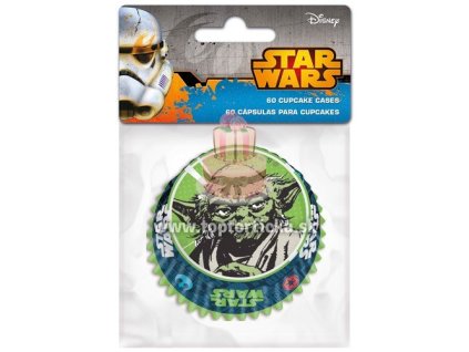 Stor košíčky na cupcakes 60ks - Star Wars