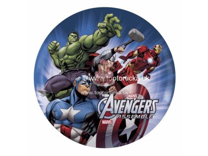 Jedlý obrázok kruh Avengers 2