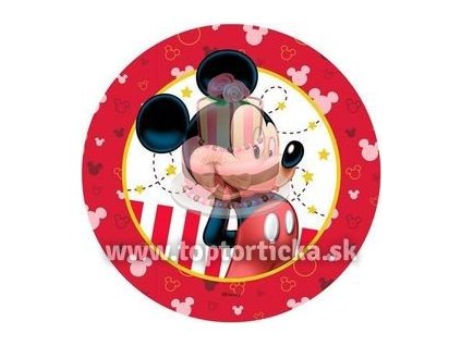 Jedlý obrázok kruh Mickey 1