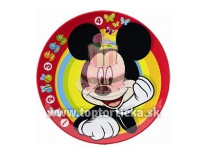 Jedlý obrázok kruh Mickey 3