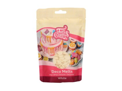 FunCakes Deco Melts White - biele 250g