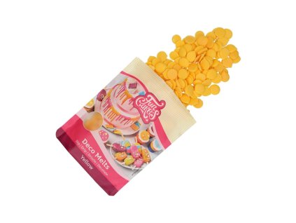 AKCIA: FunCakes Deco Melts Yellow - žlté 250g