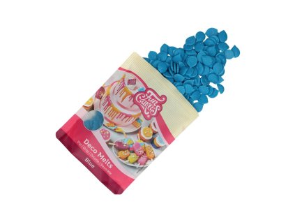 AKCIA: FunCakes Deco Melts Blue - modré 250g