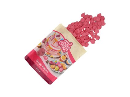 FunCakes Deco Melts Pink - ružové 250g