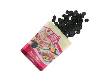 FunCakes Deco Melts Black - čierne 250g