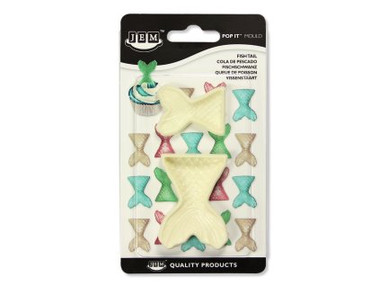 JEM vykrajovačka sada 2ks - Rybací chvost (JEM Pop It Fish Tail Set)