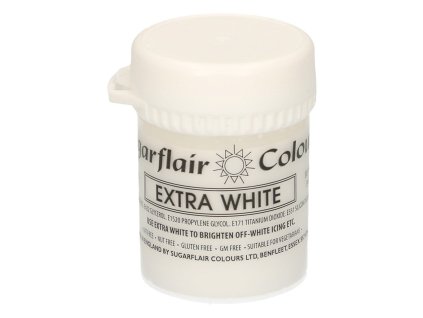 EXTRA gelová farba - biela 42g