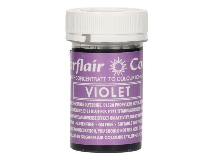 SGF pastelová gélová farba VIOLET 25g