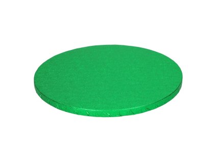 FC Zelený hrubý podnos kruh 30cm, hrúbka 12mm