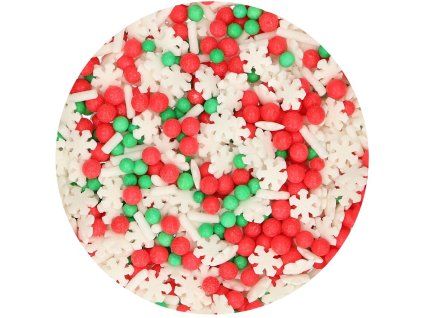 FunCakes vianočný posyp CHRISTMAS MEDLEY 60g