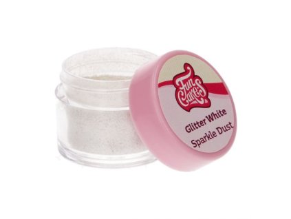 FunCakes glitter WHITE 3,5g