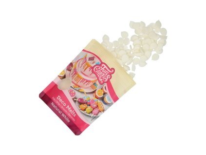 FunCakes Deco Melts NATURAL WHITE - biele 250g