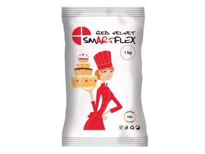 Smartflex Velvet 1kg - ČERVENÝ