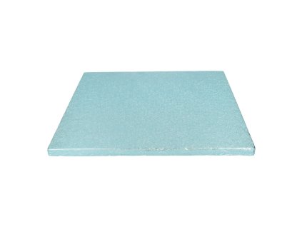 FC Modrý hrubý podnos štvorec 30x30cm, hrúbka 12mm