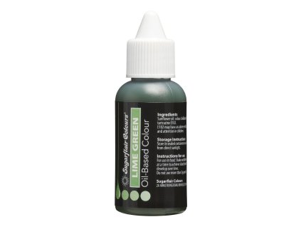 SGF olejová farba do čokolády LIME GREEN 30ml