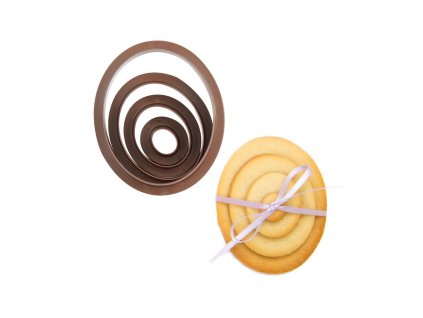 Decora vykrajovačka ovál 4ks