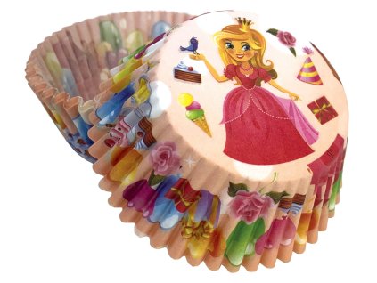 A Košíčky na muffiny Princezná 50ks