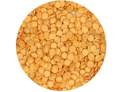 FunCakes cukrový posyp ZLATÉ KONFETY 60g