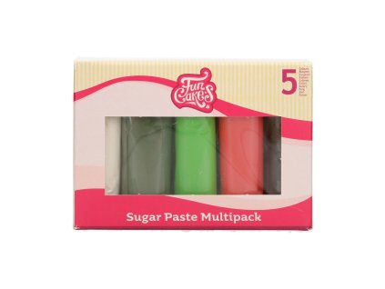 FunCakes fondant - VIANOCE sada 5x100g