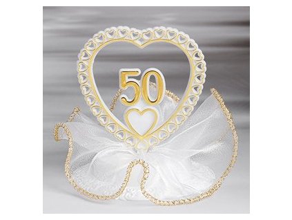 Ozdoba na tortu 50.výročie svadby