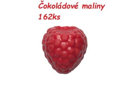 Čokoládová dekorácia - Maliny 162ks