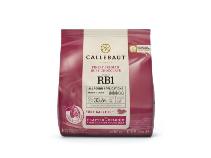 Callebaut čokoláda RUBY 400g